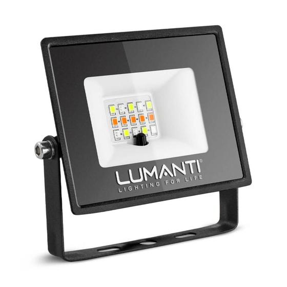 Imagem de Refletor Led Smart RGB 10W Bivolt - Lumanti