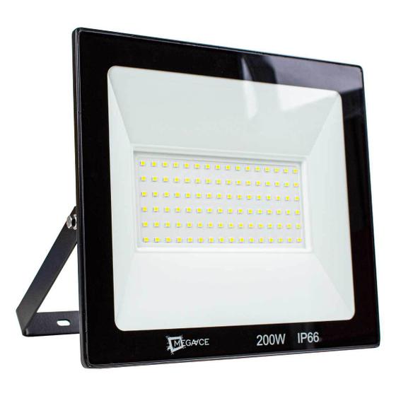 Refletor LED Smd 200W 6500K GLW200 Alto Fator De Potência St2098