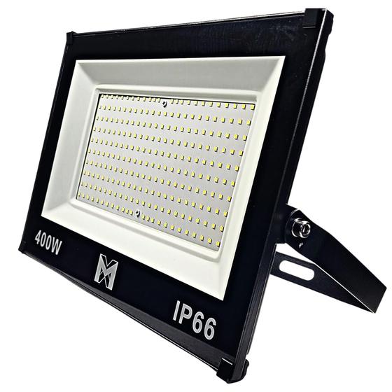 Refletor LED SMD 400w Holofote Prova d'água Branco Frio 6500k Luz Branca Bivolt Alta potência Pavilhão Blindado Menor preço em Refletor LED SMD 400w Holofote Prova d'água Branco Frio 6500k Luz Branca Bivolt Alta potência Pavilhão Blindado