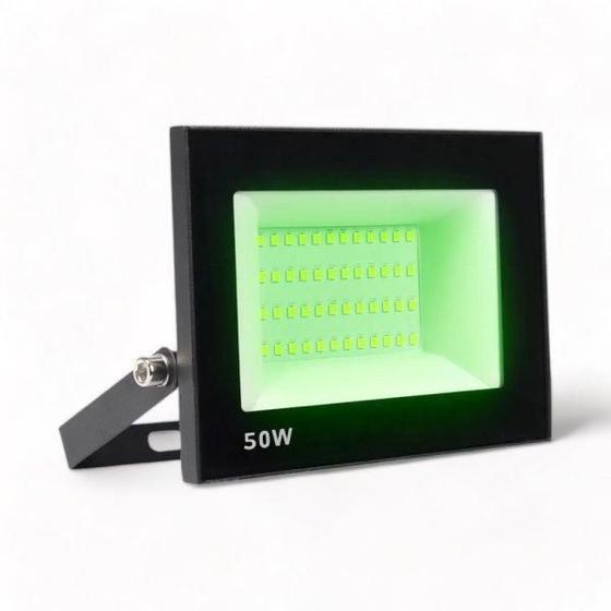 Imagem de Refletor Led Smd 50W Verde