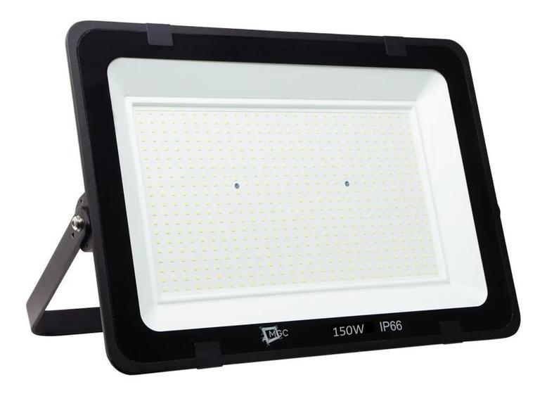 Refletor LED SMD Holofote 150w Branco Frio 6000K Resistente Prova Dágua Projetor Slim Luz Iluminação Piscina Fachada Condomínio Empresa Escritório Menor preço em Refletor LED SMD Holofote 150w Branco Frio 6000K Resistente Prova Dágua Projetor Slim Luz Iluminação Piscina Fachada Condomínio Empresa Escritório