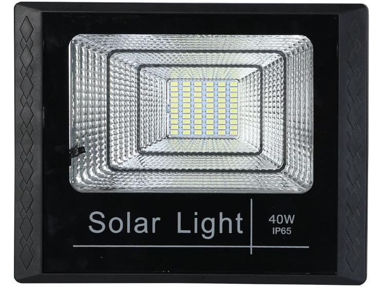 Imagem de Refletor LED Solar 40W 6500K Branca