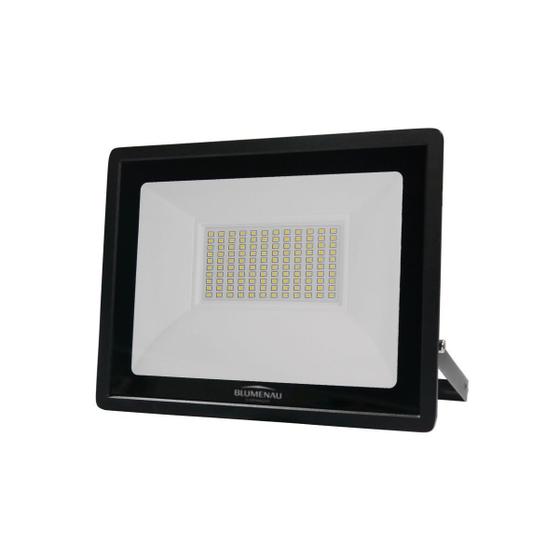 Imagem de Refletor LED Tech Alumínio 100W 3.000K Preto Blumenau