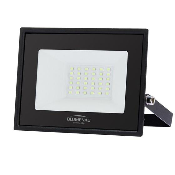 Imagem de Refletor LED Tech Alumínio 50W Luz Decorativa Verde Preto Blumenau