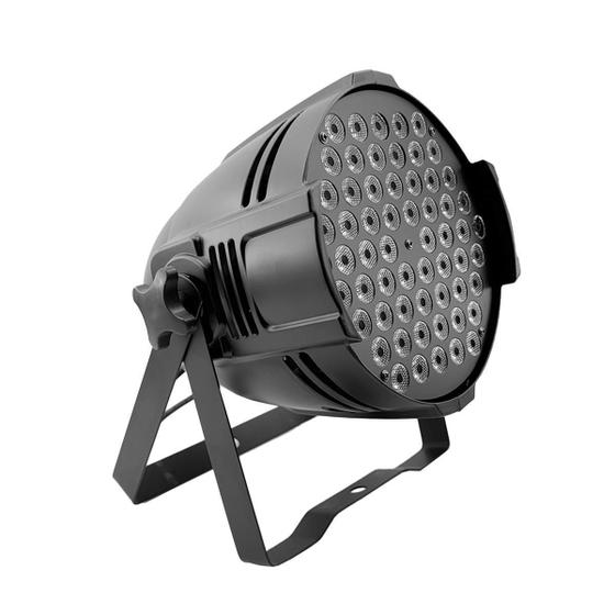 Imagem de Refletor Slim Led Par 64 Rgbwa 60 Leds 3W Dmx Digital