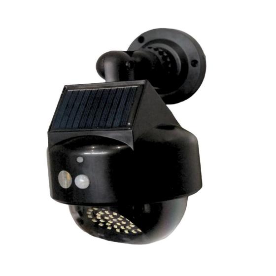 Imagem de Refletor Solar com Câmera Falsa - Iluminação LED  Efeito  Vigilância