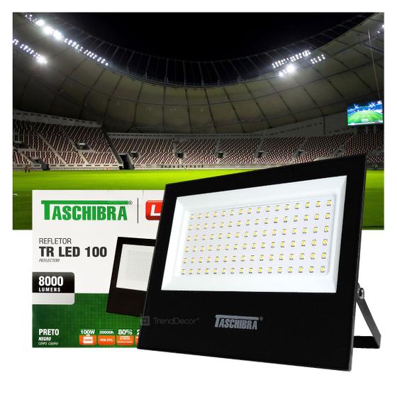 Imagem de Refletor Taschibra TR LED 100W Preto