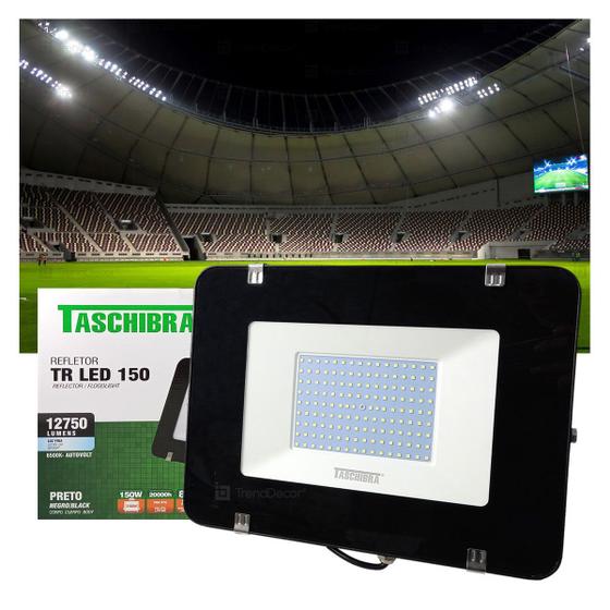 Imagem de Refletor Taschibra TR LED 150W Preto