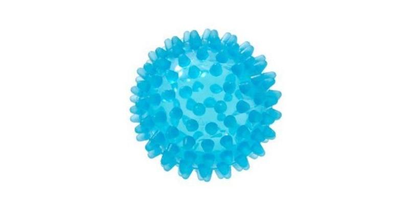 Imagem de Reflexball Massage 6cm cor Azul Gymnic Italiana, Bola Cravo, Fisioterapia, Reflexologia