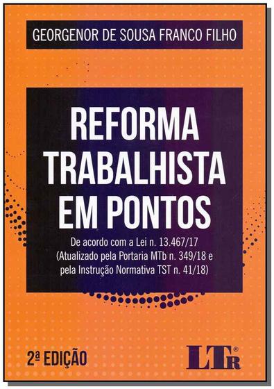 Imagem de Reforma Trabalhista em Pontos - LTR