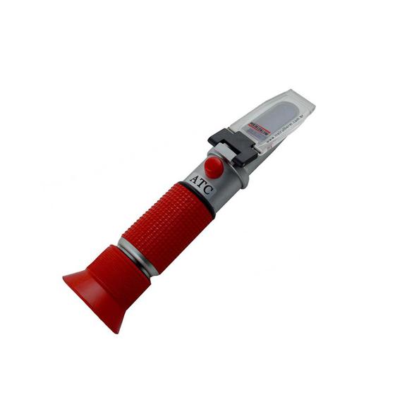Imagem de Refratômetro Açúcar Faixa 28 A 62% Brix Temperatura Automática Rt-60atc Portátil Instrutherm Com Estojo