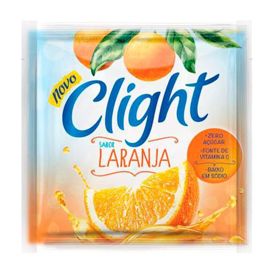 Imagem de Refresco em Pó Clight Laranja Zero Açúcar 8g