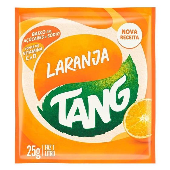 Imagem de Refresco em Pó Tang Laranja 25g Embalagem c/ 15 Unidades