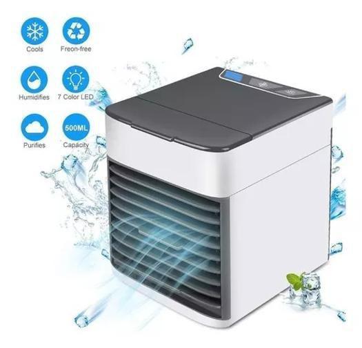 Imagem de Refresque-Se Elegância: Mini Ar Condicionado Ventilador