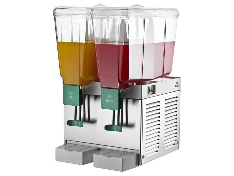 Imagem de Refresqueira IBBL de Mesa 2 Cubas 30L Inox