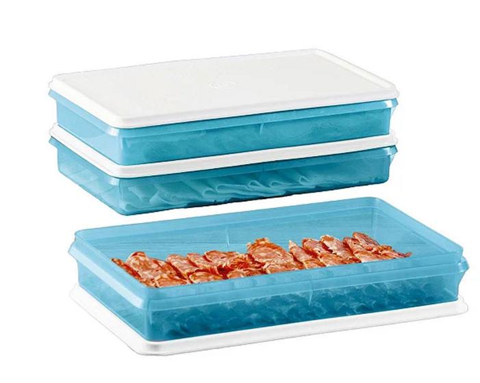 Refri Box 1,5 litro Azul Translúcida Tupperware - Tupperware - Pote ...