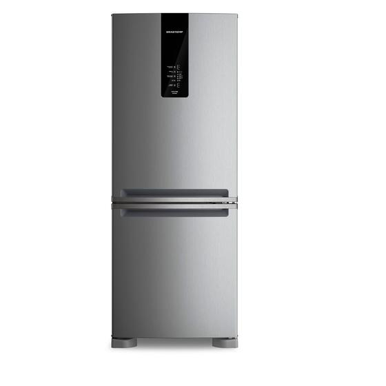 Imagem de Refrigerador Brastemp 447 Litros Frost Free Inverse Inox BRE57FK  127 Volts