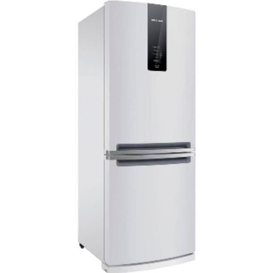 Imagem de Refrigerador Brastemp Frost Free Inverse 443 Litros com Turbo Ice Branca BRE57AB
