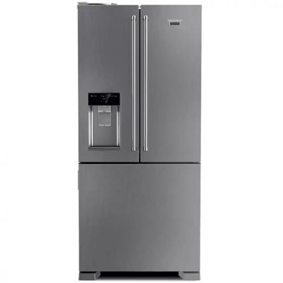 Geladeira/refrigerador 515 Litros 3 Portas Inox Gourmand - Brastemp - 220v - Brh86arbna