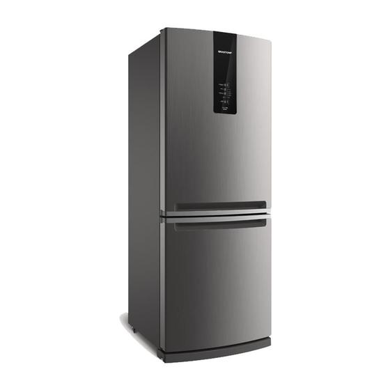 Refrigerador Brastemp Inverse Frost Free Duplex 443L Inox Menor preço em Refrigerador Brastemp Inverse Frost Free Duplex 443L Inox