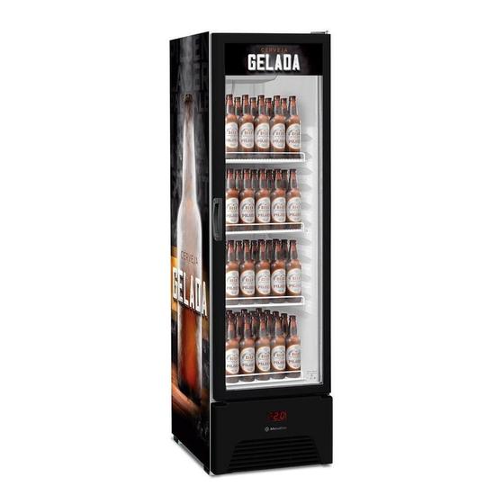 Imagem de Refrigerador Cervejeira Metalfrio 324 Litros, VN28RP Optima Frost Free, Preto