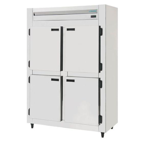 Imagem de Refrigerador Comercial 4 Portas Inox Brilhoso ( Galvanizado Interno ) KRBR 4 PD Kofisa