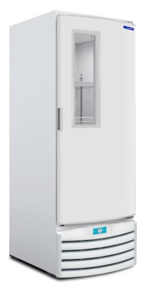 Imagem de Refrigerador, Conservador e Freezer Vertical Metalfrio Tripla ação VF55FT 220V 510 Litros Porta com Visor Branco