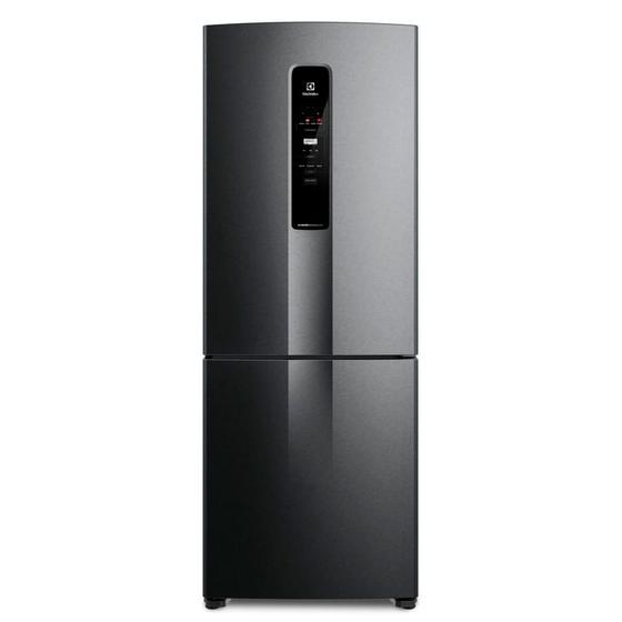 Imagem de Refrigerador de 02 Portas Electrolux Frost Free com 490 Litros Efficient com AutoSense Inverse Black Look - IB7B