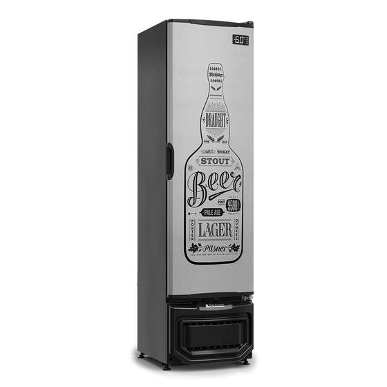 Imagem de Refrigerador de Bebidas Gelopar 228 Litros Inox 220V GCB-23E GW