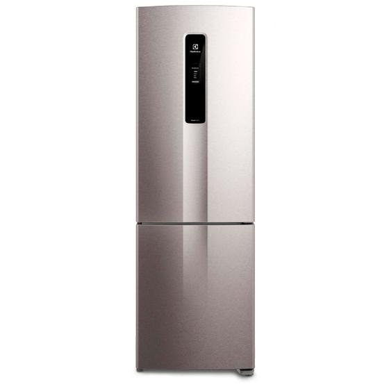 Refrigerador Electrolux Frost Free 400L Efficient AutoSense Inverse cor Inox Look (DB44S) Imagem de Refrigerador Electrolux Frost Free 400L Efficient AutoSense Inverse cor Inox Look (DB44S)