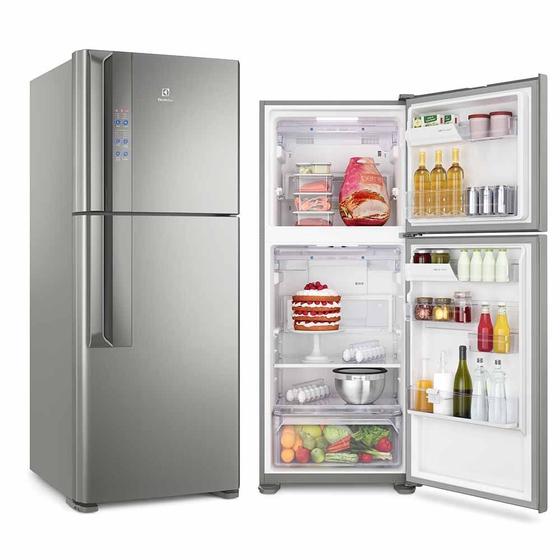 Imagem de Refrigerador Electrolux Inverter Top Freezer 431L Platinum 127V IF55S