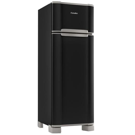 Refrigerador Esmaltec 276 Litros RCD34 Preto 127 Volts Menor preço em Refrigerador Esmaltec 276 Litros RCD34 Preto 127 Volts