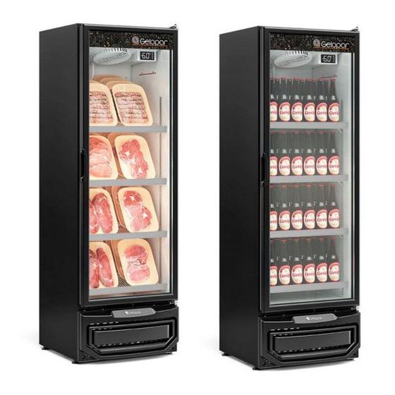 Imagem de Refrigerador Expositor Vertical 450 Litros Gelopar GCBC-45 PR 220v