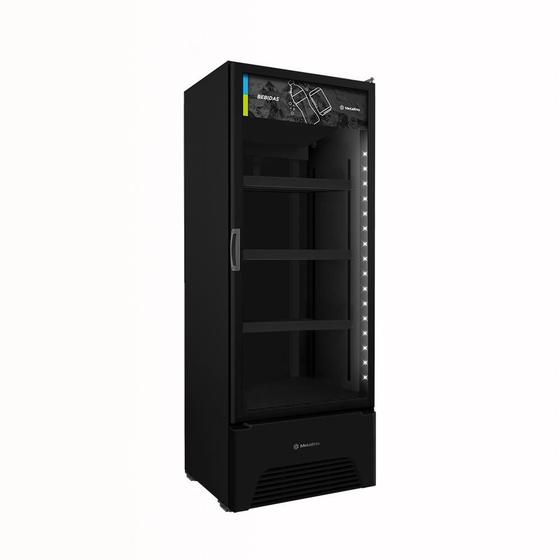 Imagem de Refrigerador Expositor Vertical Bebidas 220V VB52AH Optima All Black 541/577 Litros - Metalfrio