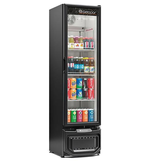 Imagem de Refrigerador/Expositor Vertical Gelopar GPTU-230PR 230 L Preto