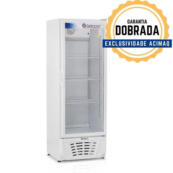 Imagem de Refrigerador Expositor Vertical Gptu-40 Branco 414 Litros Porta Vidro 127V - Gelopar