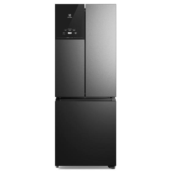 Refrigerador French Door Electrolux de 03 Portas Frost Free com 480 Litros Black Inox Look - IM7B Menor preço em Refrigerador French Door Electrolux de 03 Portas Frost Free com 480 Litros Black Inox Look - IM7B