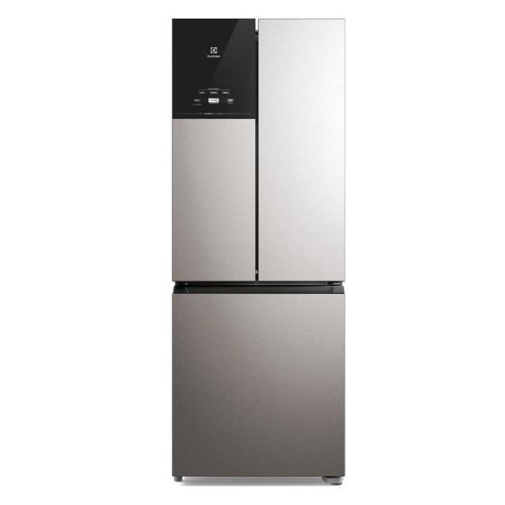 Refrigerador French Door Electrolux Frost Free com 480 Litros, AutoSense, Inverter, Inox Look - IM7S Imagem de Refrigerador French Door Electrolux Frost Free com 480 Litros, AutoSense, Inverter, Inox Look - IM7S