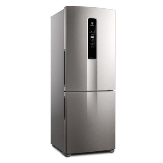 Imagem de Refrigerador / Geladeira Electrolux IB54S 490L Frost Free Bottom Freezer Inox