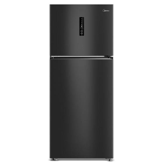 Refrigerador Midea Frost Free 411L Black Inox MD-RT580MTA46 Menor preço em Refrigerador Midea Frost Free 411L Black Inox MD-RT580MTA46