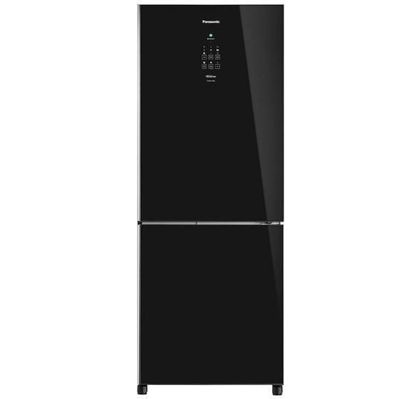 Refrigerador Panasonic Bb53gv3bb 425 L Black Glass Fro Geladeira
