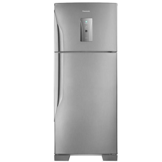 Imagem de Refrigerador Panasonic BT50 Top Freezer 2 Portas Frost Free 435L Aço Escovado 220V NR-BT50BD3XB