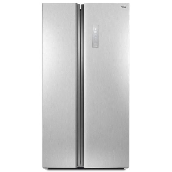 Imagem de Refrigerador Philco Side By Side 489L PRF504I Freezer e Geladeira 110V