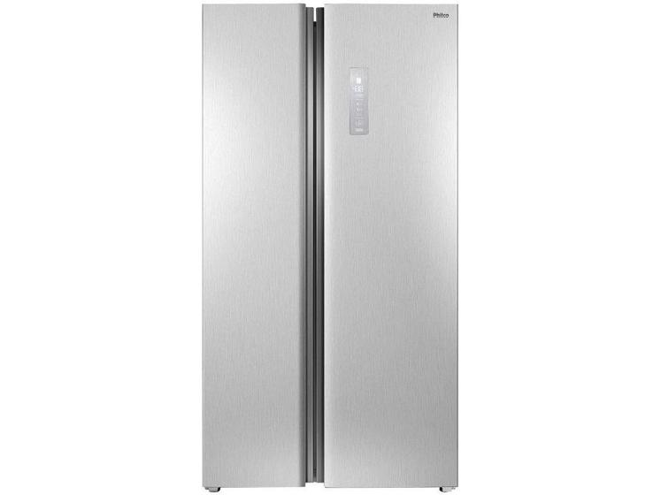 Geladeira/refrigerador 489 Litros 2 Portas Inox Side By Side - Philco - 220v - Prf504i