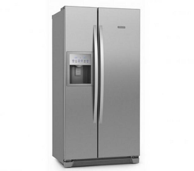 Refrigerador Side by Side Electrolux SS72X 504 Litros Ice Maker Inox