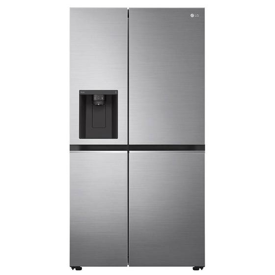 Imagem de Refrigerador Side by Side LG de 02 Portas Frost Free com 611 Litros UVnano Aço Escovado - GC-L257SLP