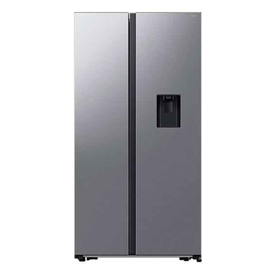 Imagem de Refrigerador Side By Side Samsumg com 02 Portas Frost Free SmartThings com 560 Litros Inox Look - RS57DG4