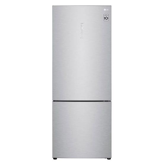Imagem de Refrigerador Smart LG 451 Litros Bottom Freezer Inverter Aço Escovado GC-B659NSM.ANSFSBS  127 Volts