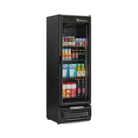 Imagem de Refrigerador Vertical 450 Litros Gelopar Grv-45 Lb Preto Frost Free  220v