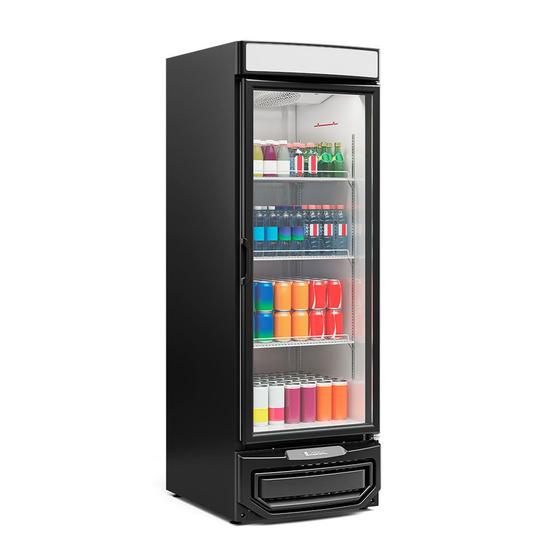 Geladeira/refrigerador 572 Litros 1 Portas Preto - Gelopar - 220v - Grd-57pr